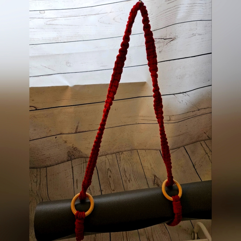 Macrame Yoga Mat/Beach Blanket carriers